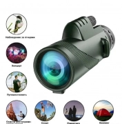 Монокуляр 80х100 HD военный, штатив и держатель, 2,600.00 ₽