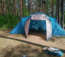 Палатка туристическая трехкомнатная, 14,000.00 ₽